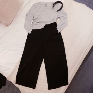 RW&CO High-Waist Wide Crop Leg Pant